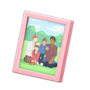 Framed Photo (Pink - Gathering Photo) NH Icon.png