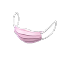 Pleated Mask (Pink) NH Storage Icon.png