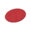 Red Small Round Mat