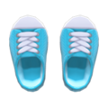 Rubber-Toe Sneakers (Light Blue) NH Icon.png