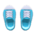 Rubber-toe sneakers's Light blue variant