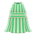 Striped Halter Dress's Green variant