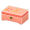 Wooden Music Box (Pink Wood - Red Flowers) NH Icon.png