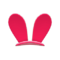 Bunny Ears (Red) NH Icon.png