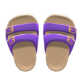 Comfy Sandals (Purple) NH Icon.png