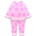 Fleece pj's's Pink variant