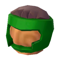 Green headgear