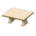 Marble table's Beige variant