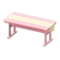 Simple Table (Pink - White) NH Icon.png