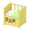 Baby Bed (Yellow - Green) NH Icon.png