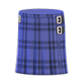 Belted Wraparound Skirt (Blue) NH Storage Icon.png