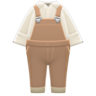 Denim Overalls (Beige) NH Icon.png