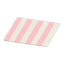 Peach Stripes Rug