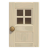 White Windowed Door (Rectangular) NH Icon.png