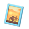 Framed Photo (Blue - Sunset Photo) NH Icon.png
