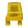 golden chair