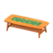 Nordic Low Table (Natural Wood - Butterflies) NH Icon.png