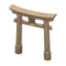 Torii (Brown - Text) NH Icon.png