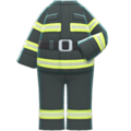 Firefighter Uniform (Black) NH Icon.png
