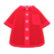 Short-Sleeve Dress Shirt (Red) NH Icon.png