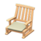 Artful Chair (Light Wood - White) NH Icon.png