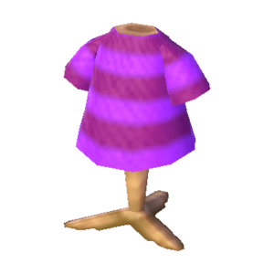 Grape-Stripe Tee NL Model.png