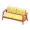 Nordic Sofa (Red - Little Flowers) NH Icon.png