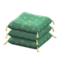 Pile of Zen Cushions (Deep Green) NH Icon.png