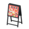Standing Shop Sign (Black - Chinese Food) NH Icon.png