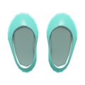 Vinyl Round-Toed Pumps (Mint) NH Icon.png