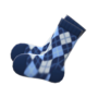 Argyle Crew Socks (Blue) NH Icon.png