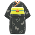 Butterfly Visiting Kimono (Black) NH Icon.png