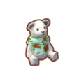 Floral Polar Bear (Coral Pansies) PC Icon.png