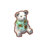 Floral Polar Bear (Coral Pansies) PC Icon.png