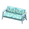 Nordic Sofa (Blue - Raindrops) NH Icon.png