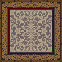 Texture of opulent rug