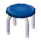 Pipe Stool (Silver - Blue) NL Model.png