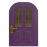 Purple Vertical-Panes Door (Round) NH Icon.png
