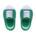 Rubber-toe sneakers's Green variant