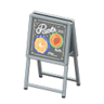 standing shop sign