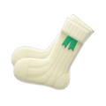 Country Socks (Green Ribbons) NH Icon.png
