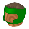 Green headgear