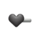 Heart Hairpin (Black) NH Icon.png