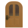 Maple Vertical-Panes Door (Round) NH Icon.png