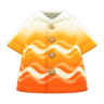 orange hotel aloha shirt