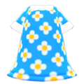 Blossom Dress (Blue) NH Icon.png