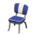 Diner Chair's Blue variant
