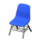 Basic School Chair (Blue) NH Icon.png
