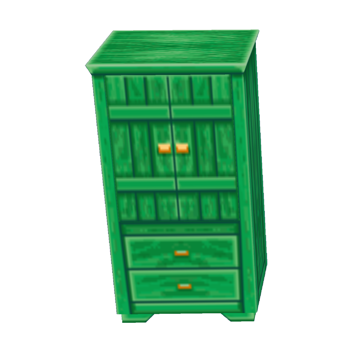 FileGreen Wardrobe CF Model.png Animal Crossing Wiki Nookipedia