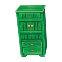 Green wardrobe